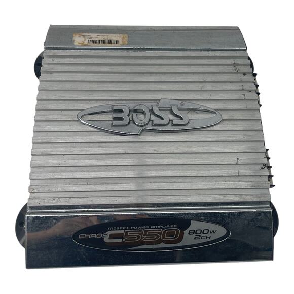 Vintage BOSS CHAOS GS650 2-Channel MOSFET Amplifier - Picture 1 of 10